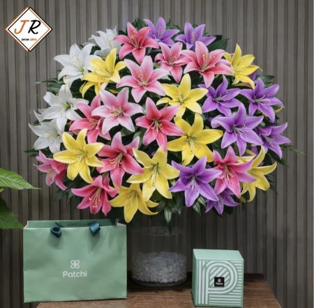 ضمة ورد الزنبق