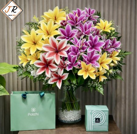 ضمة ورد الزنبق