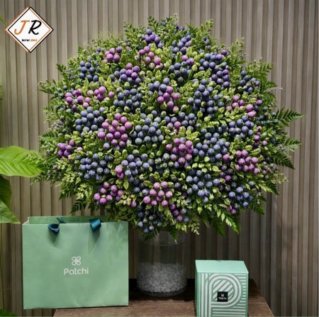 ضمة حبات التوت