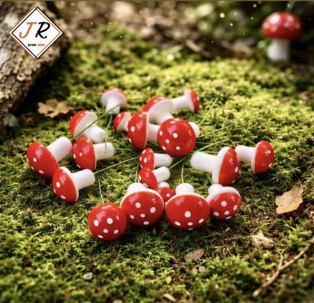 زينة فطر صناعية