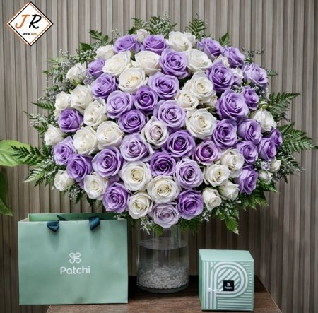 ورد جوري بثلاثة الوان