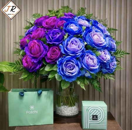 ضمة الورود البنفسجية الملكية