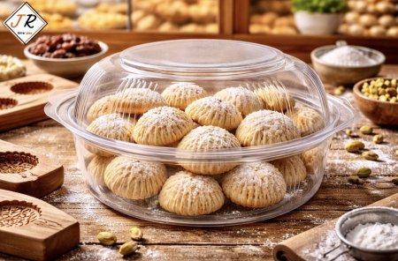 علبة معمول دائرية <br> <span class='text-color-warm'>بيعت كلها </span>