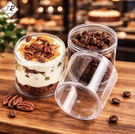 علبة اكريليك دائري صغير