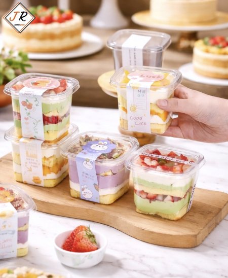 علبة حلويات مكعب