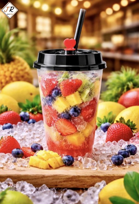 كاسات القلب (PP)  50 كاسة