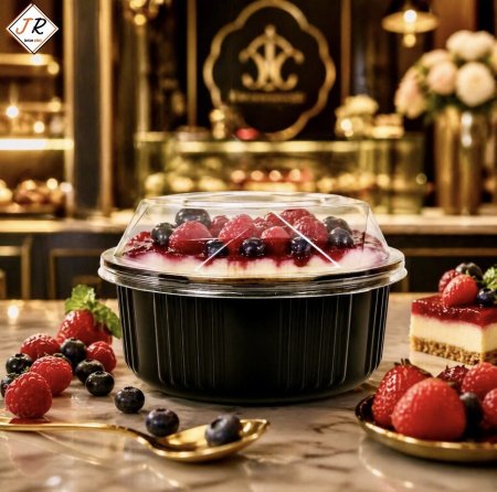 علبة حلويات دائرية