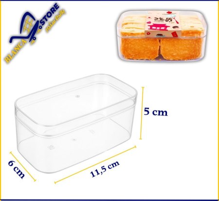 علبة اكريليك مستطيل