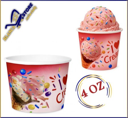 كاسات بوظه 50 علبة