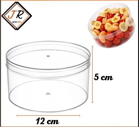 علبة اكريليك دائري
