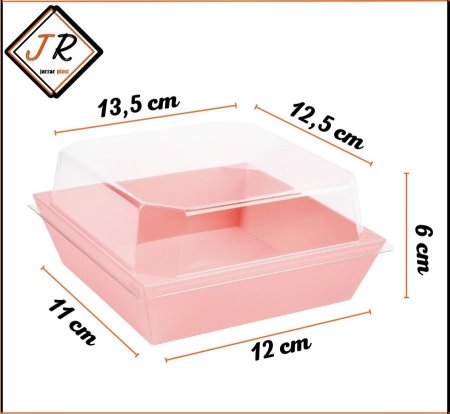 علبة كرافت مربع