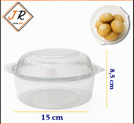 علبة معمول دائرية